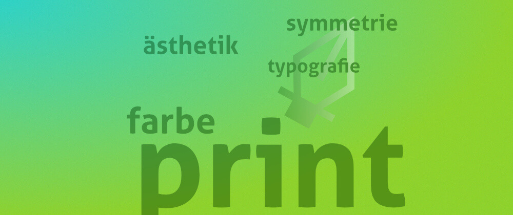 print, farbe, ästhetik, symmetrie, typografie